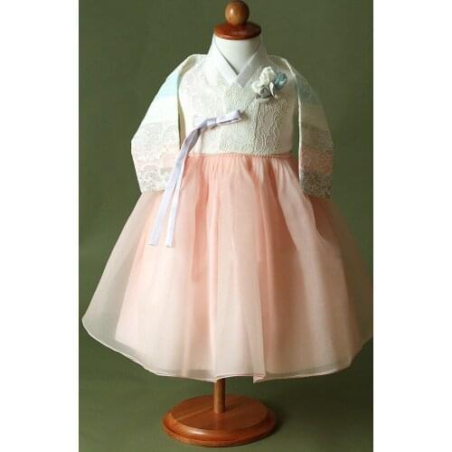 2020 NEW GirlsPremium Korean Tradtional Girl Hanbok Dress Kids Birthday Party Korean Dolbok Gift