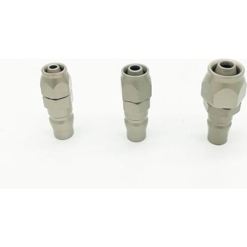 Spray Gun Fast Connector Adapter Airbrush Hose Quick Plug Compressor Pneumatic Tool Sprayer Fitting Self-locking Lock Type PP