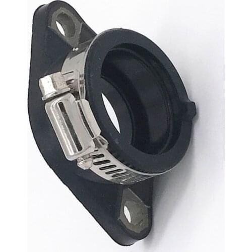 Rubber Intake Manifold Carburetor Black Boot Joint Adapter for GN125/GS125
