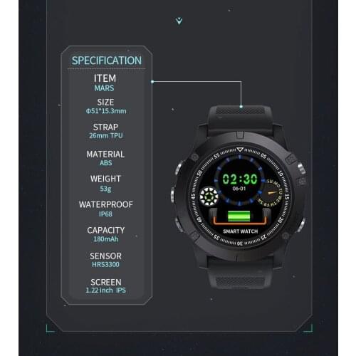 SW002 Sleep Detection Color Screen TPU Band Multifunctional Waterproof IP68 Pedometer Smart Watch Bluetooth Alarm Heart Rate