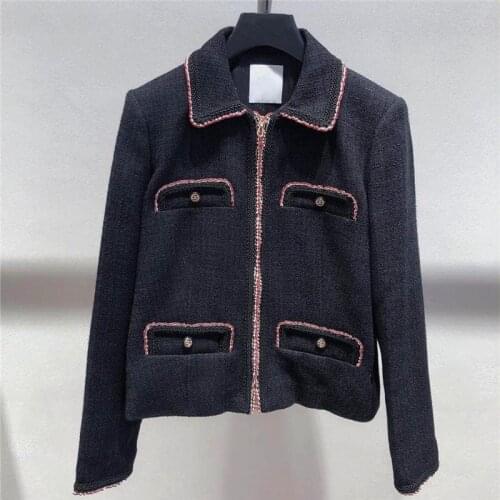 Zelopheha Womens Black Coats