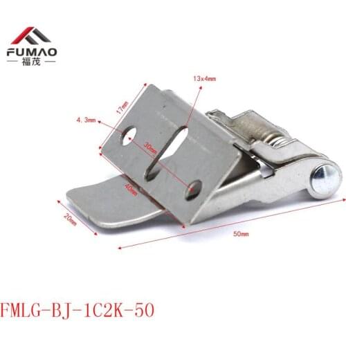 2 Pieces/lot led panel lamps fixing spring Clamp downlight fixing spring clips with 50mm metal bracket