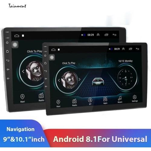Car Radio 9/10.1" 2.5D GPS 2 DIN Android Car Multimedia Player for Volkswagen Nissan Kia Toyota Skoda Car Stereo Music Tools