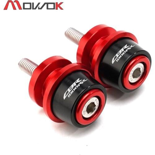 For Honda CBR1000RR CBR 1000 RR 2003-2017 2016 Motorcycle high quality Frame sliders Aluminum Swing Arm Swingarm Spools Scews
