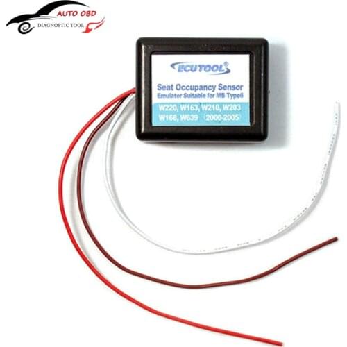 ECUTOOL Seat Occupancy Sensor Emulator Suitable for MB Type 6 SRS for mercedes / benz W220 W163 W210 W203 W168 W639 2000-2005