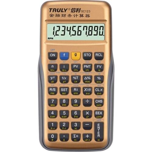 Financial Calculator TRULY SC123 Financial Financial Calculator AFP/CFP Examination