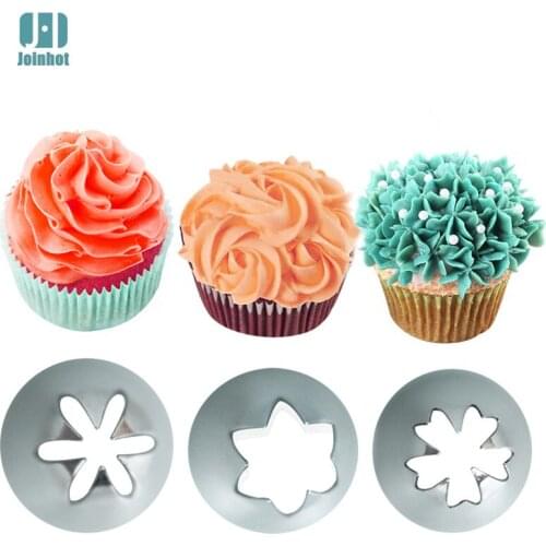 JOINHOT #1M#2D#336 Cake Tips Set Cream Decoration Icing Piping Pastry Nozzles Cupcake Decorating Tool Bakeware