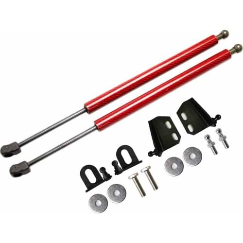 For Mitsubishi Outlander (CU/ZE/ZF) 2001-2008 Front Hood Bonnet Modify Gas Struts Shock Damper Carbon Lift Supports Absorber