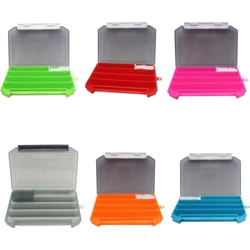 Fishing Tackle Box, Bait Case Single-Layer Multifunctional PP Plug-in Lure Storage Box for Fishing Lover