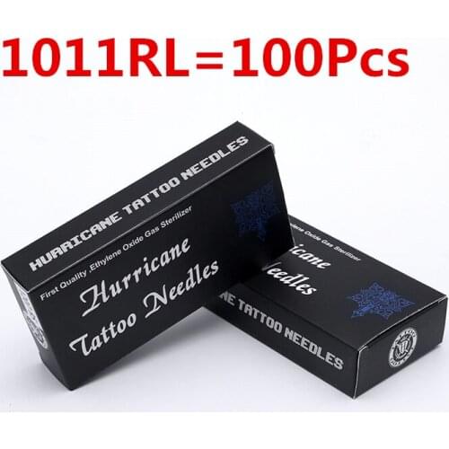 Disposable Tattoo Needles 11RL 100pcs/lot Disposable Sterile Tattoo Needles 11 Round Liner Supply