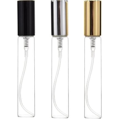 Wholesale 100Pieces/Lot 8ML Portable Colorful Glass Perfume Bottle With Atomizer Empty Cosmetic Containers For Travel