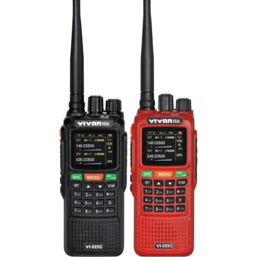 YI889G GPS 10W Walkie Talkie Cross Band Repeater Long-Distance Altitude Distance Sharing Ham Two Way Radio Communicator