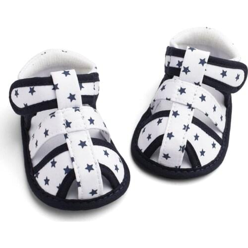 New Summer Children Sandals Soft Beach Shoes Childrens Five-pointed Stars Baby Sandals Non-Slip Soft Sole Baby Toddler Shoes