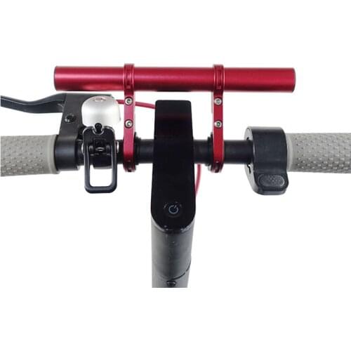 Bicycle Electric Scooter Racks Handlebar Extender Aluminum Alloy Carbon Fiber Extension Mount Holder for Scooter Accessories