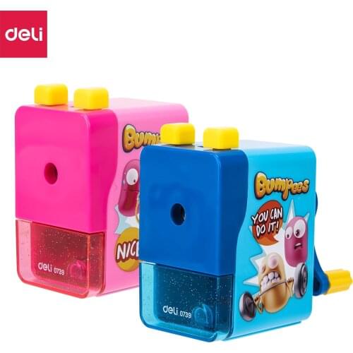 Deli Rotary pencil sharpener pencil cutter Mechanical sharpener knife smooth sharpening school accessories stationery E0739