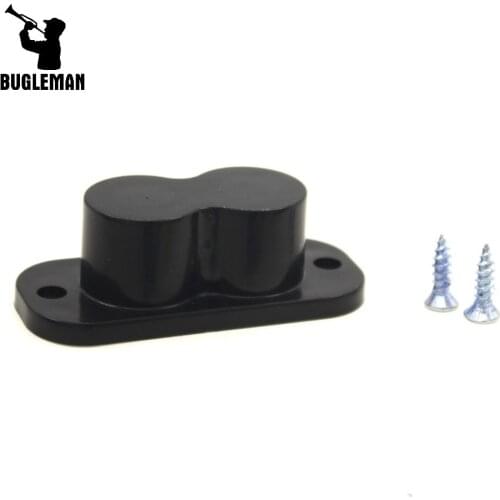 Bugleman Gun Magnet Mount Concealed Magnetic Holster 25LB Gun Holder with Anti-Scratch Cap and Screws for Car Table Bedside