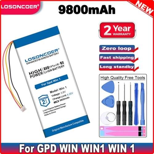 9200mAh for tablet pc Gpd Win 1 8448104 3.8V (polymer lithium ion battery) Rechargeable batteries Li-ion battery