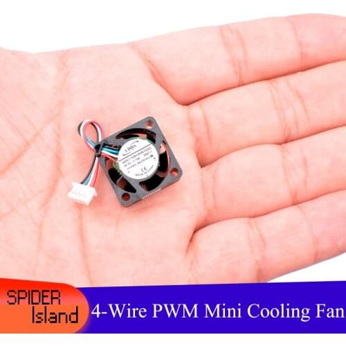 AD01705HX087G00 ADDA 1.7cm 1708 5V 0.10A 4-Wire PWM Miniature Cooling Fan