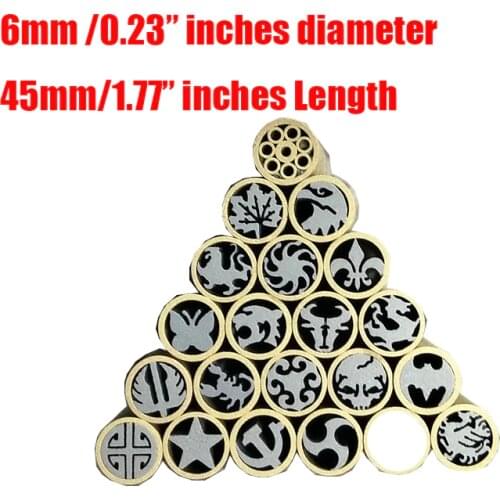 Promotion Price 6mm Knife handle mosaic rivets mosaic screw nail handle material diy Knife Pin Nuts (no fill in resin)