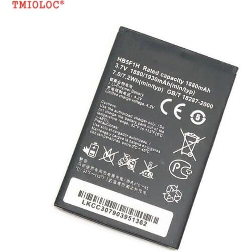 New high quality HB5F1H 1880mAh battery for Huawei Honor U8860 Glory M886 M920 M886 C8860E E8660 HB5F1H