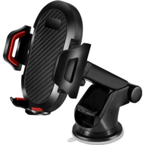 360 Rotation Sucker Car Cell Phone Mount Holder Auto Dashboard GPS Support
