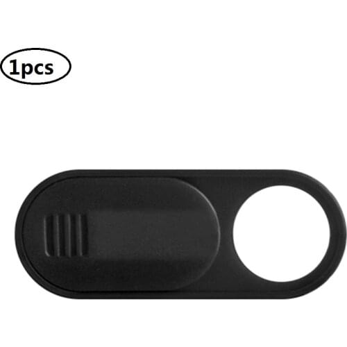 Black Plastic Webcam Cover Privacy Slider Shutter For iPad Mobile Phone Tablet Laptop PC Universal Antispy Camera Lens Sticker
