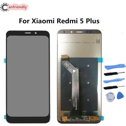 For Xiaomi Redmi 5 Plus 5Plus LCD Display+Touch Screen With Frame Replacement Digitizer Assembly For Xiaomi Redmi5 Plus display