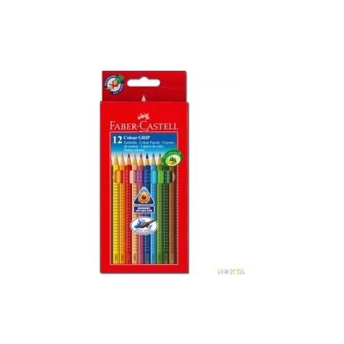 Faber-Castell Grip 2001 Crayons 12 Colors