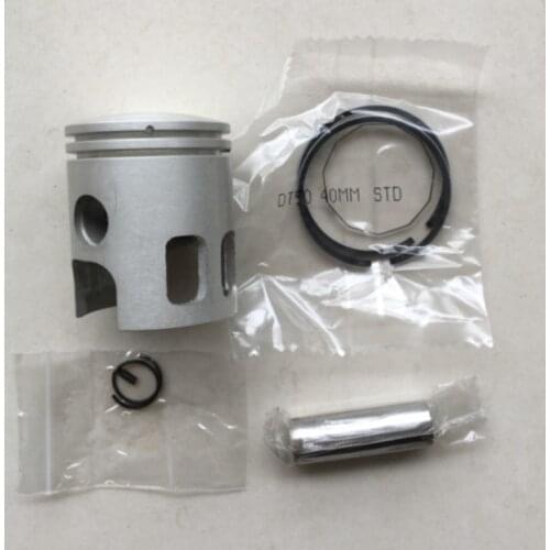 For Yamaha DT50 50cc DT 50 2 Stroke Motorbike STD Bore Size 40mm 43mm Pin 12mm Motorcycle Engine Parts Piston Ring Kit