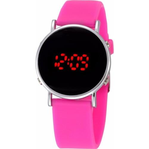Fashion Women Girls Watches Led Digital Electronic Watches Watches Silicone Sports Watches Kids Watches Children Watches