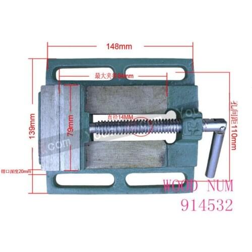 Table 3 inch mini vise vice parallel-jaw vice woodworking vise The simple clamp