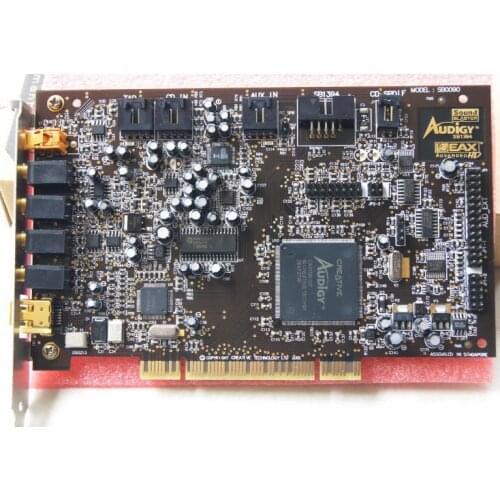 Original disassemble,For Creative Sound Blaster Audigy SB0090 PCI 5.1 Sound Card,100% working good