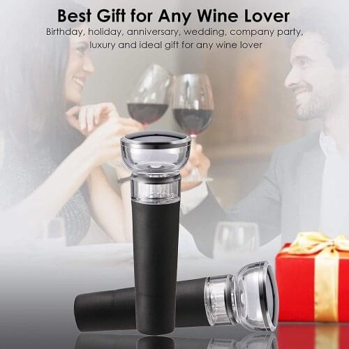 Air Pump Stopper Freshness Bottle Stopper Sealer Plug Champagne Tools Kitchen Accessories Red Wine Vacuum Stopper