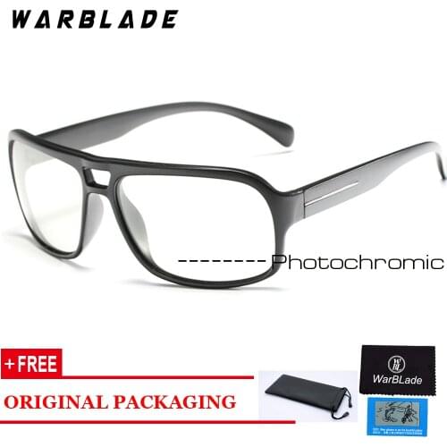WBL Photochromic Sunglasses Men Polarized Sun Glasses Male HD Driving Goggles UV400 Chameleon Day Night Driving Goggles Gafas