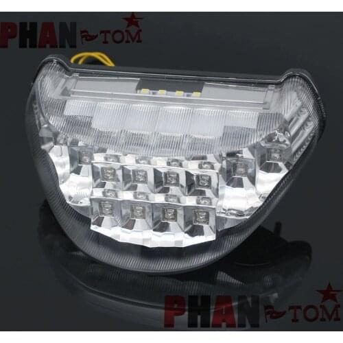 For 00-05 Kawasaki Ninja ZX12R ZX 12R LED Tail Brake Light Rear Turn Signals Indicator Integrated Lamp 2000 2001 2002 2003-2005