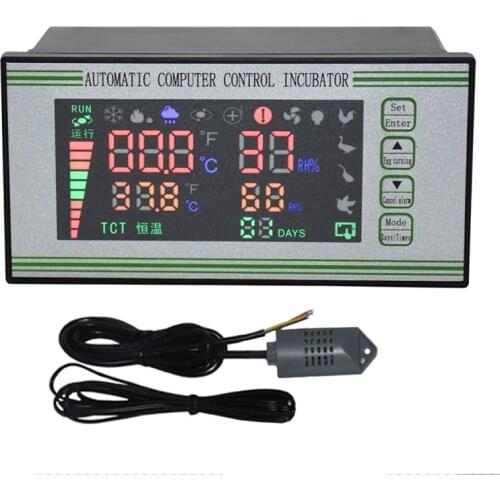 Xm-18s Egg Incubator Controller Thermostat Hygrostat Full Automatic Control and multifunction egg incubator control system