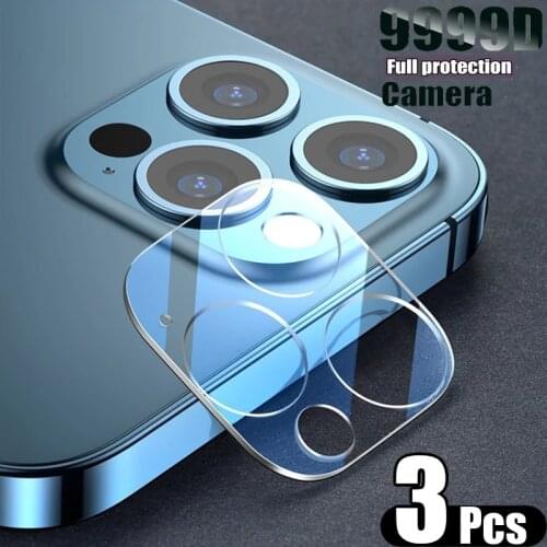 3PCS Camera Lens Tempered Glass For iPhone 11 12 Pro XS Max X XR Screen Protector On For iPhone 11 Pro Xs Max Camera Glass