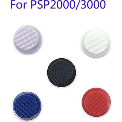 10Pcs New colorful Replacement 3D analog joystick Button cover cap For PSP 2000 / PSP 3000