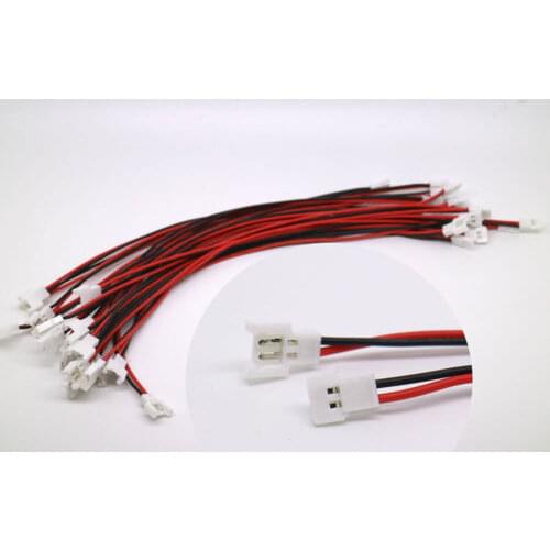 20 PCS JST-DS LOSI 2.0MM 2-Pin Connector plug male female with Wire