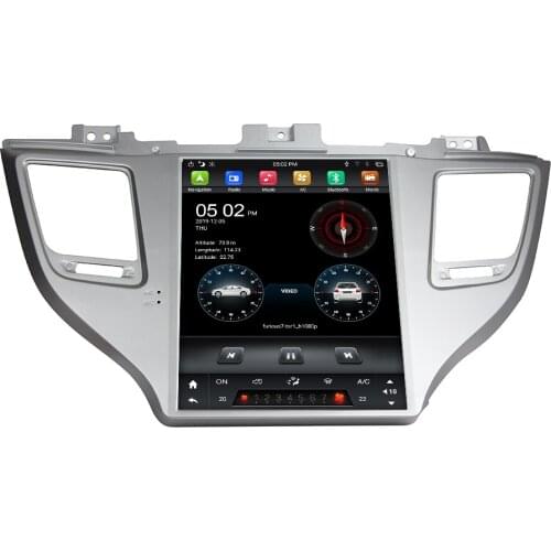 IPS Tesla Vertical screen 9.7" Android 9.0 Car DVD Player for Hyundai IX35 Tuscon 2016-2018 Radio GPS BT 5.0 WIFI Easy Connect