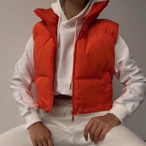 Женские стеганые жилеты BRUSCREST China At AliExpress