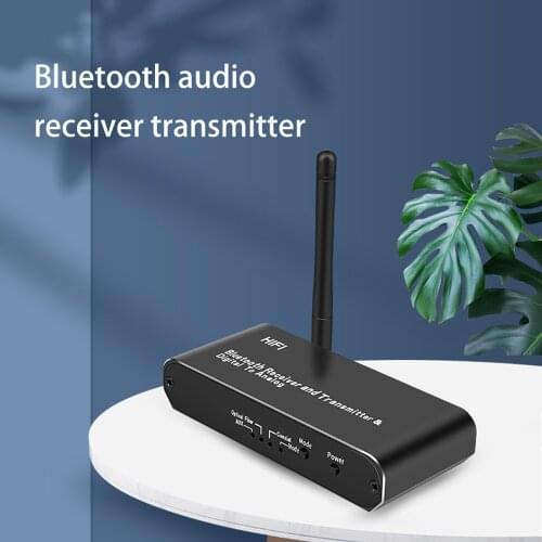 KEBIDU Digital To Analog Audio Converter Bluetooth Receiver Transmitter Optical RCA 3.5mm Jack Adapter