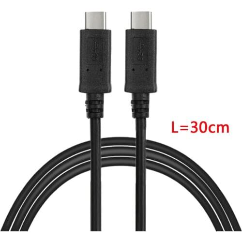 CY 10Gbps USB-C USB 3.1 Type-C Male to Male Charge Data Cable for Computer & Laptop & Hard Disk
