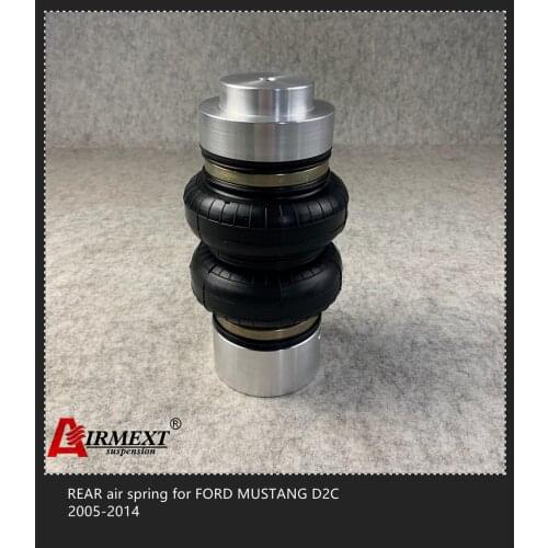For FORD Mustang GT500 2005~2014/AIRMEXT REAR air spring Air suspension Double convolute rubber airspring/airbag shock absorber