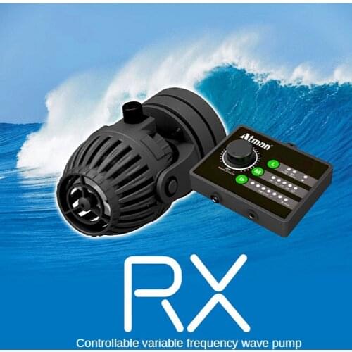 Atman Wave Pump in Aquarium Ultra Quiet Fish Tank Coral Reef Wavemaker Wave Flow Pump with Control Frequency Conversion Pump