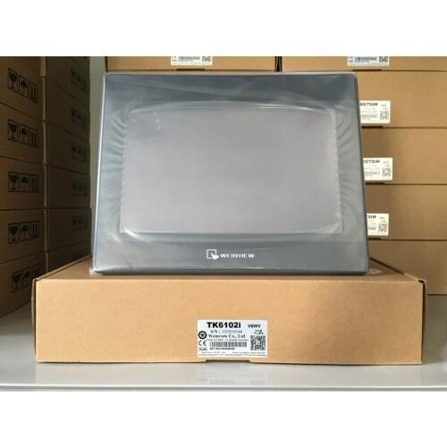 Original Weinview Weintek HMI Touch Panel TK6102iV6 NEW in Box, 10 Inch TFT 800 X480 Touc Screen, 2 COM, USB Host/Client