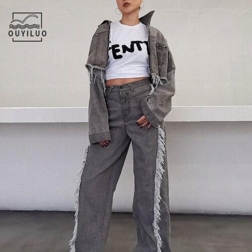 Women's Loose Jeans OUYILUO China