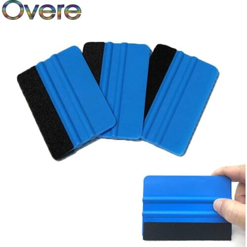 Overe 1PC Car Cleaning tool Scraper Blue squeegee For Honda Civic Accord Fit Subaru Impreza Forester XV Nissan Qashqai Juke