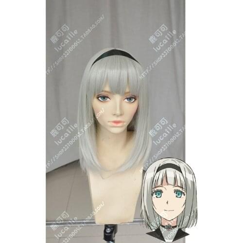Anime Shimoneta to Iu Gainen ga Sonzai Shinai Taikutsu na Sekai Anna Nishikinomiya Cosplay Wig Synthetic Wigs + Cap+ Free Ribbon