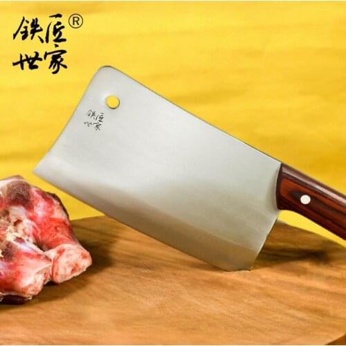 Chef chopping knife stainless steel kitchen knives butcher knife chinese handmade bone knife ножи для кухни